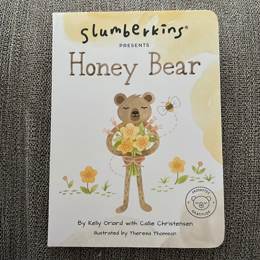 Slumberkins Honey Bear board book